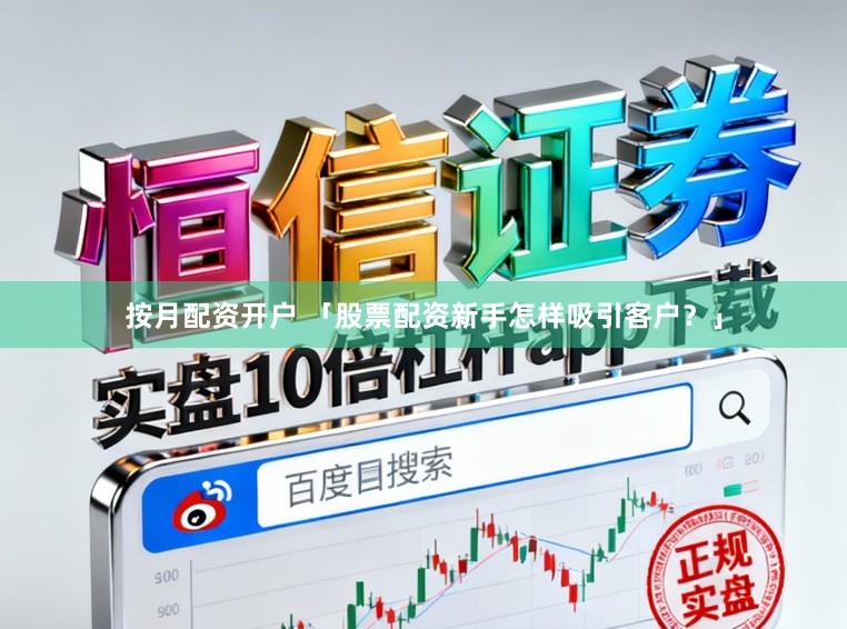 按月配资开户 「股票配资新手怎样吸引客户？」